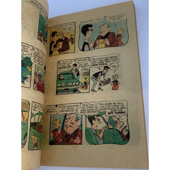 Dennis The Menace Sunday Is Funday No. 35 Comic Book By Hank Ketcham - Picture 5 of 10